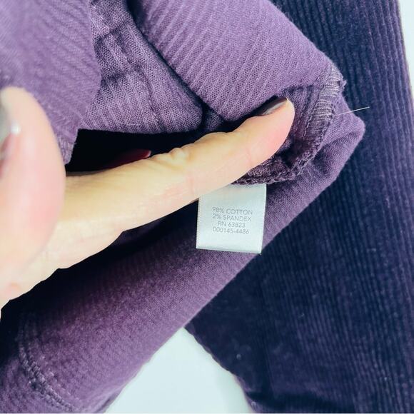 Vintage purple plum corduroy button preppy chore jacket XL - Picture 5 of 6